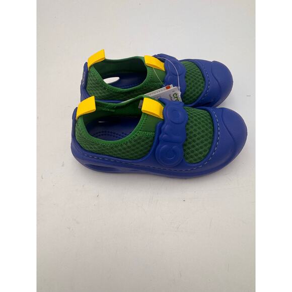 Crocs Toddler Swiftwater Splash Water Shoes – Green Ivy/Blue – Size C9 - Picture 4 of 7